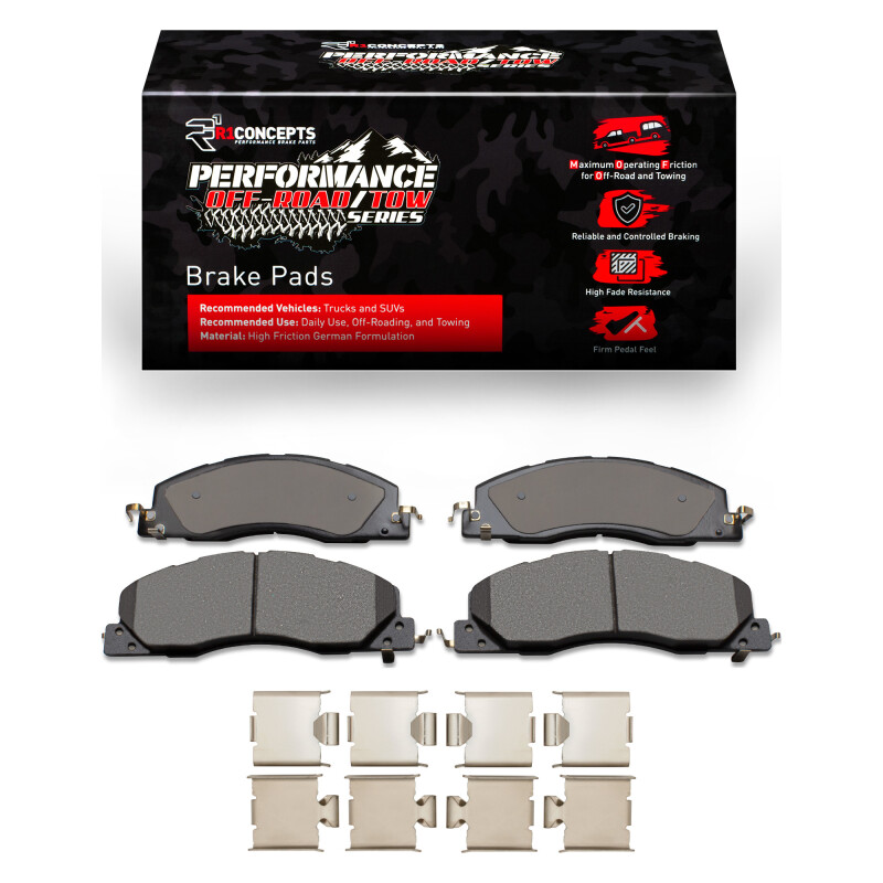 Dodge Ram 3500 Brake Pads - Front - R1 Concepts - Off-Road/Tow - `09-`18